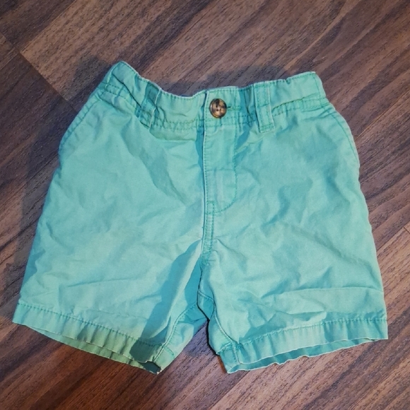 💥Buy2Get1Free💥Carter's Green Casual Shorts with Elastic - Picture 1 of 3